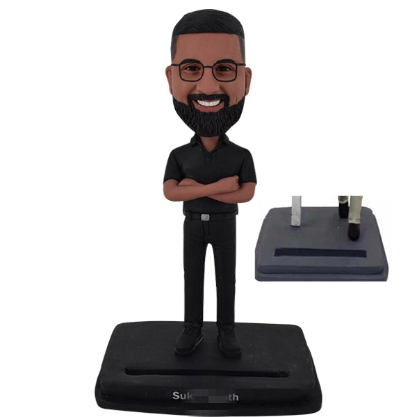 Create Your Own Bobblehead Card Holder