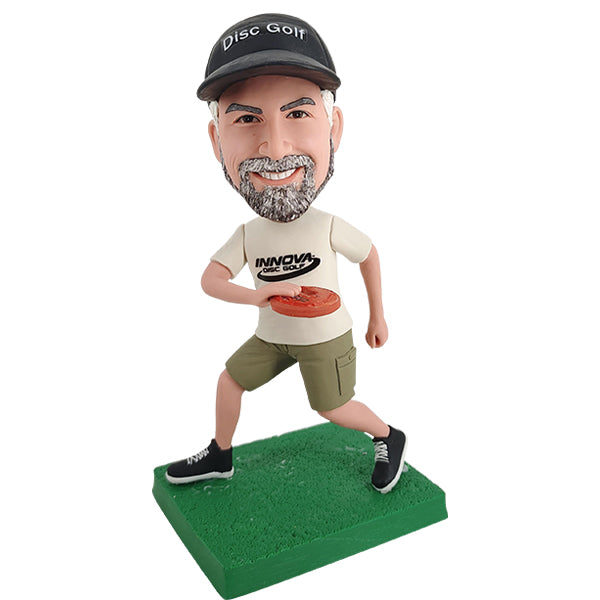 Make Your Own Frisbee Bobble Head