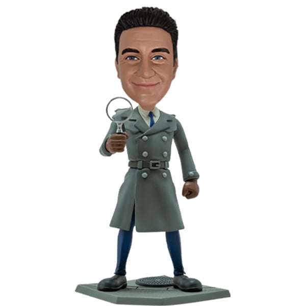 Custom inspector gadget bobblehead