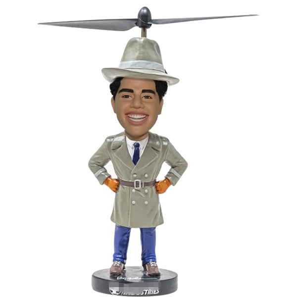 Inspector Gadget Bobblehead Custom with Your face – Bbobbler