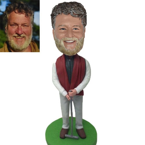 Custom Croquet bobblehead