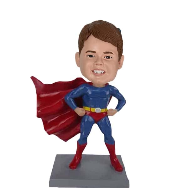 Custom Superman bobblehead kid