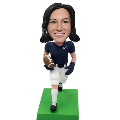 Custom Bobblehead Female Rugby