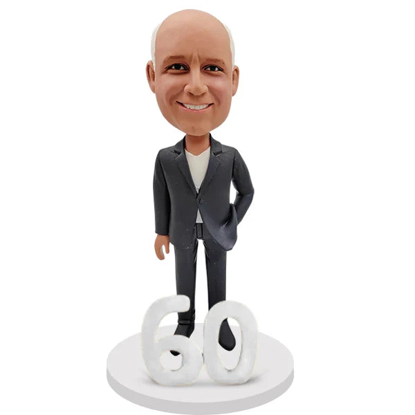 Custom Bobblehead for 60th Birthday