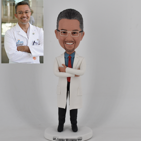 Custom Doctor Bobblehead from Photo