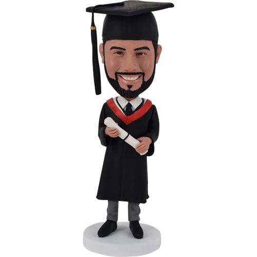 Personalized bobble head doll graduation