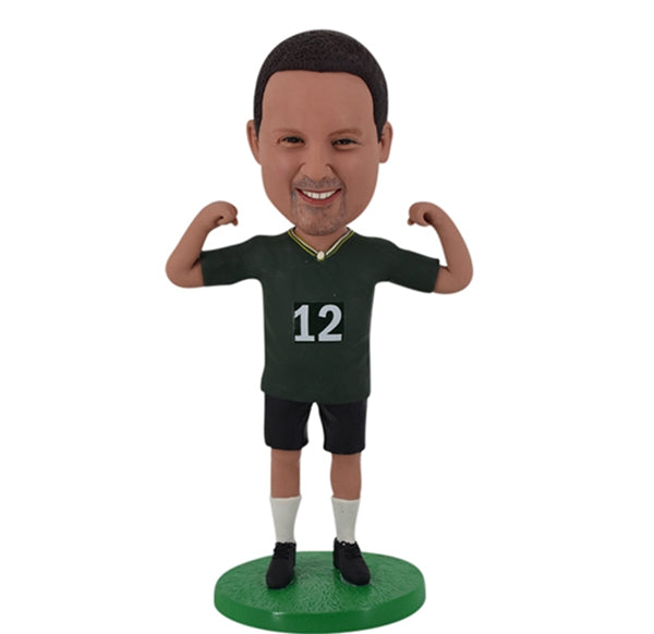 Custom Bobbleheads with sports jersey