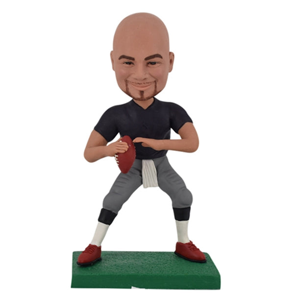 Personalized Rugby Bobblehead(with any team logo)