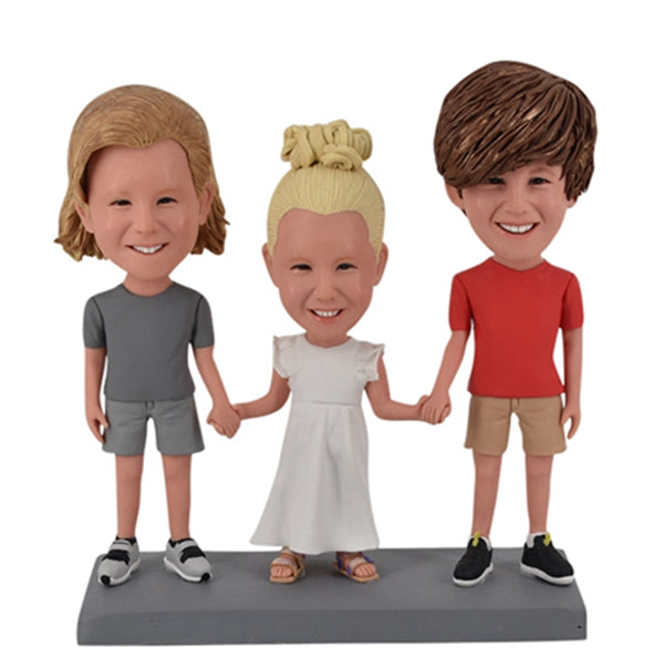 Custom Bobble Heads Gift for grandchildren