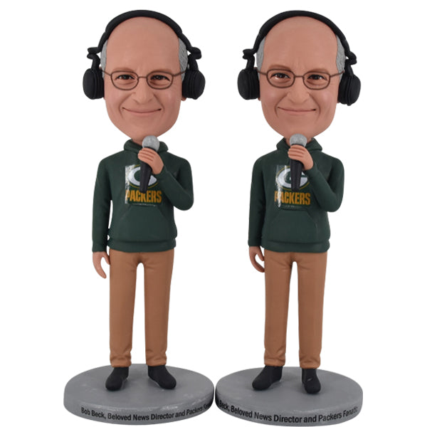 Bobblehead doll News Director custom