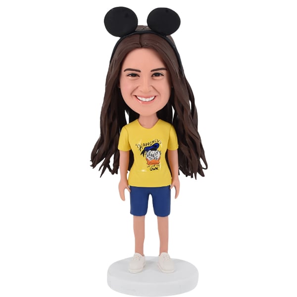 Bobble head Disney Mikey mouse from photo