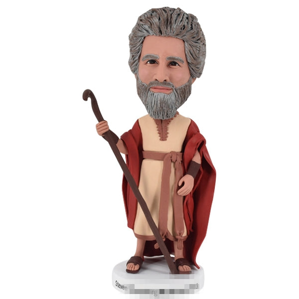 Moses Bobblehead Custom Bible