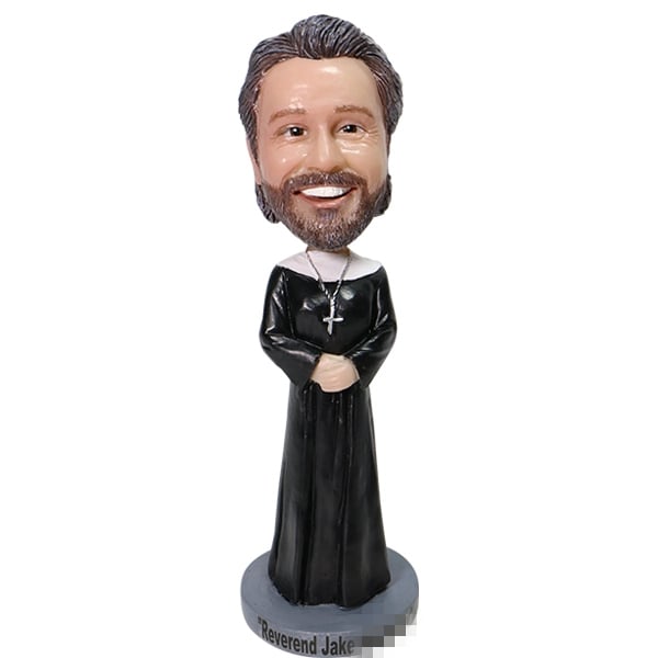 Priest Religions Bobble Head Custom Preacher