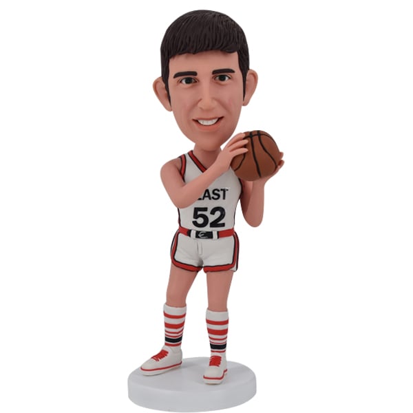 Basketball Bobblehead with custom uniform