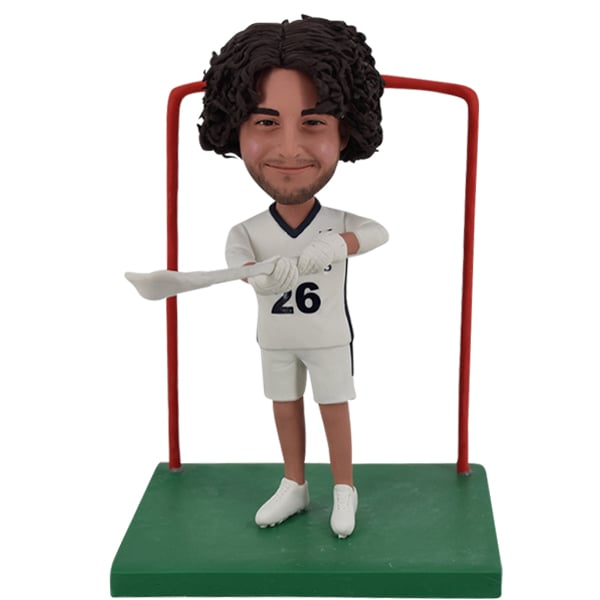 Custom Lacrosse player Bobblehead