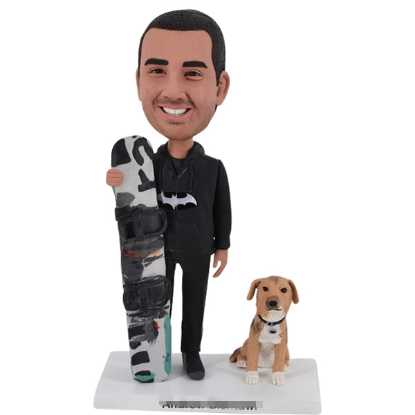 Snowboarder Custom Bobble Head