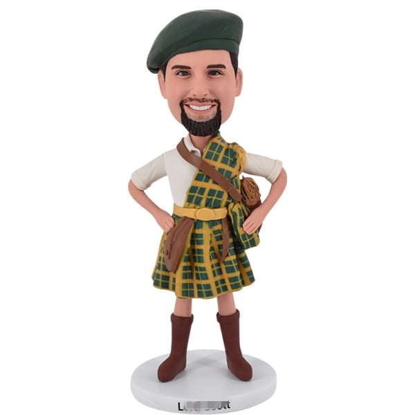 Custom Bobble Head in Kilt