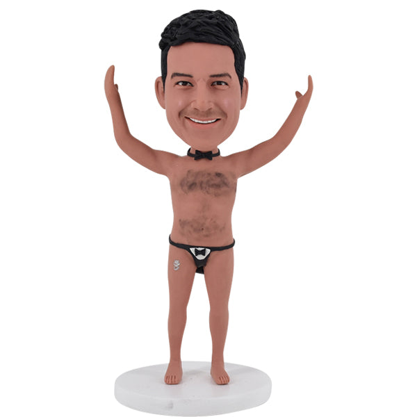 Personalized Bobblehead with Swimming pants