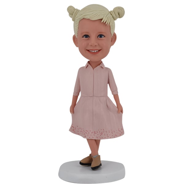 Personalized Flower Girl Bobblehead Gift