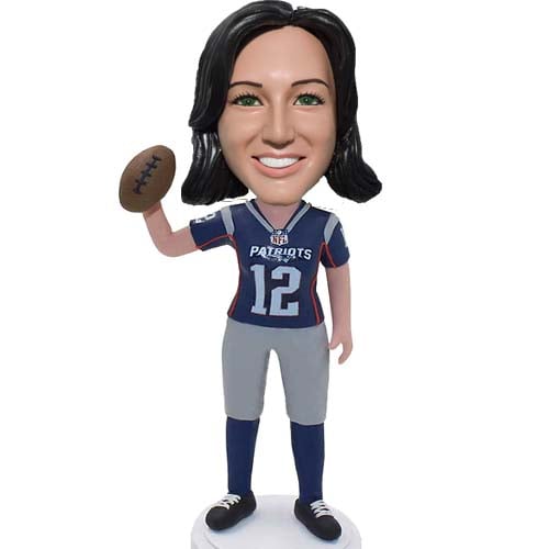 Female Rugby Bobbleheads Custom