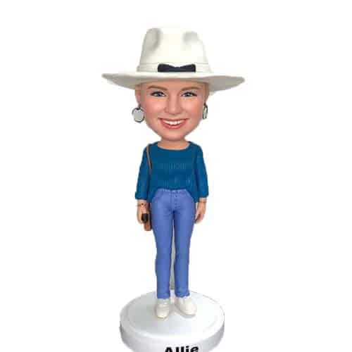 Bobble head doll figure