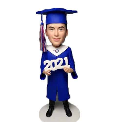 Custom bobbleheads graduation for 2024