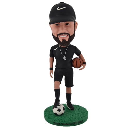 Custom personalized bobblehead best Football coach referee