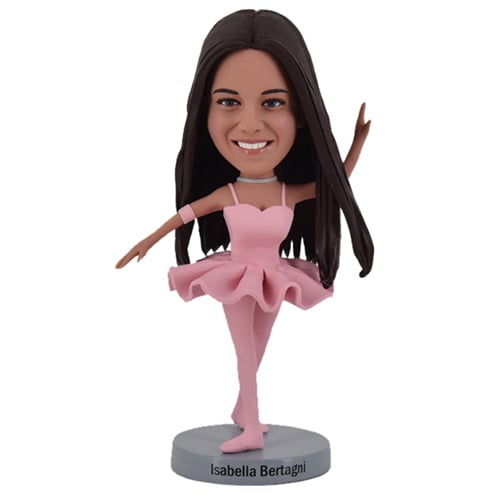 Custom Dancing ballet bobblehead ballerina