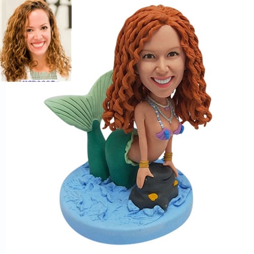 Mermaid custom bobblehead