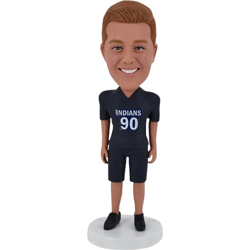 Personalized Rugby player bobblehead