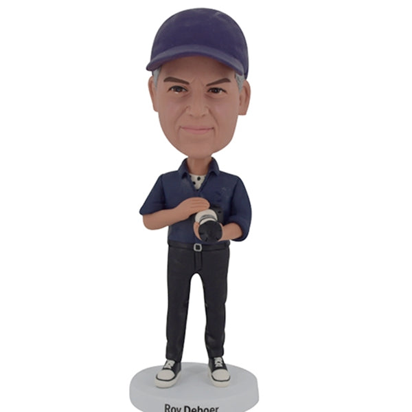 Photographer Bobblehead for Sports Team