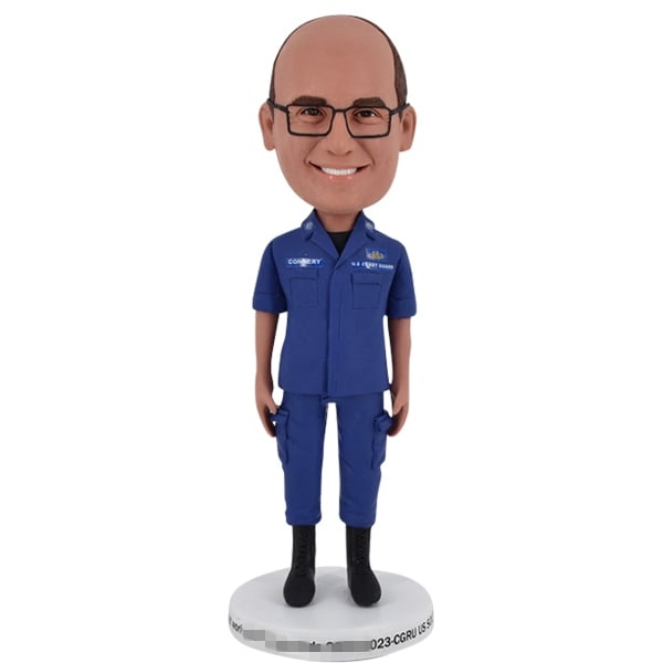 Custom Coast Guard Bobble Head