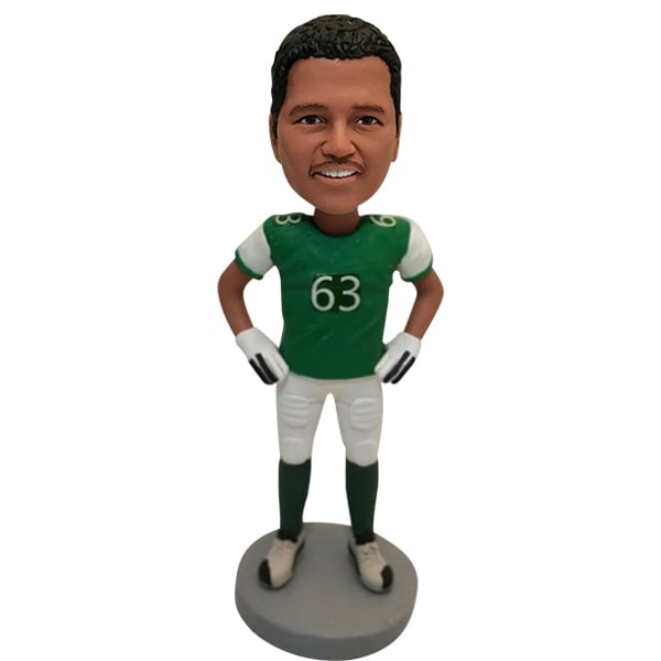 Custom Rugby Bobble Head