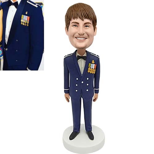 Custom bobbleheads with military uniform from picture