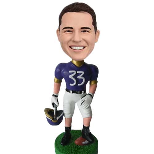 Personalized Bobblehead Rugby