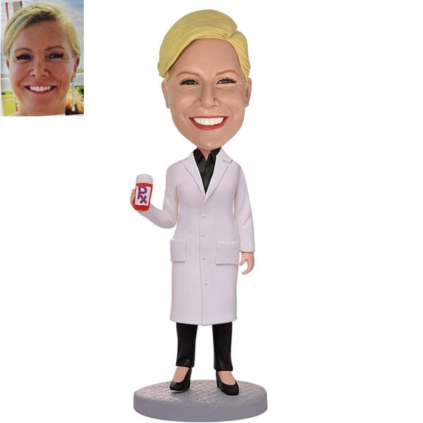 Custom bobbleheads pharmacist chemist