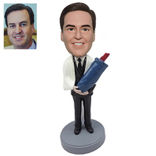 Custom Rabbi  Bar Mitzvah bobblehead