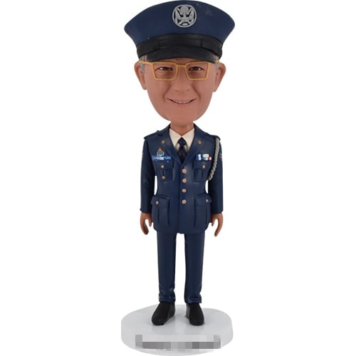 Custom Bobblehead Air Force, MCPO, Army Pilot Chief