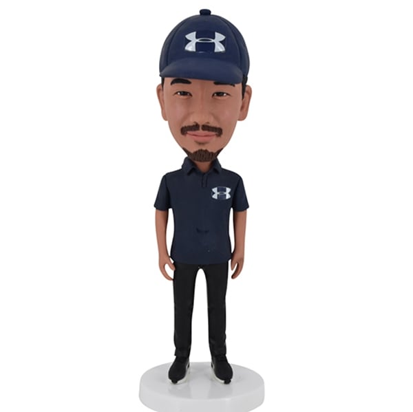 Custom Bobblehead with Under Armour logo