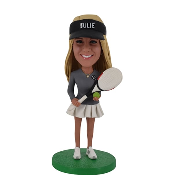 Tennis Bobblehead Personalized