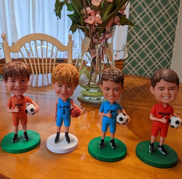 Custom Football Bobblehead Gifts for Kids