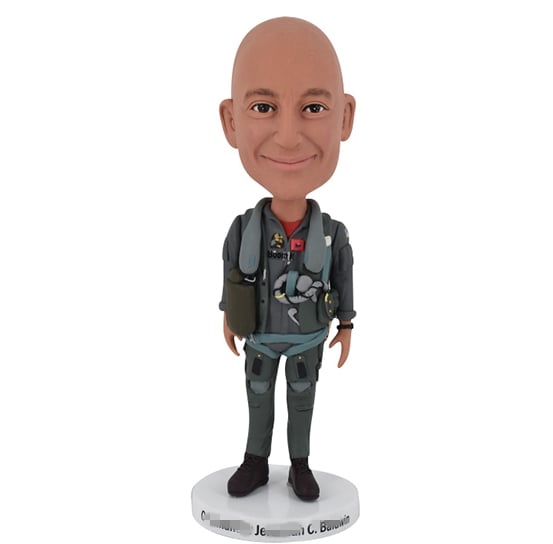 Personalized Bobblehead Air Force