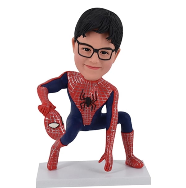 Spiderman Bobble Heads with Mask