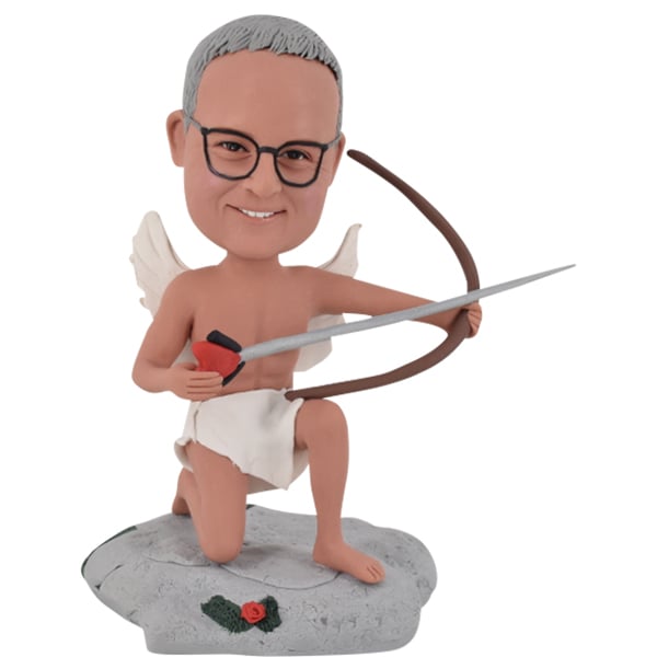 Custom Cupid Bobble Head from Photo