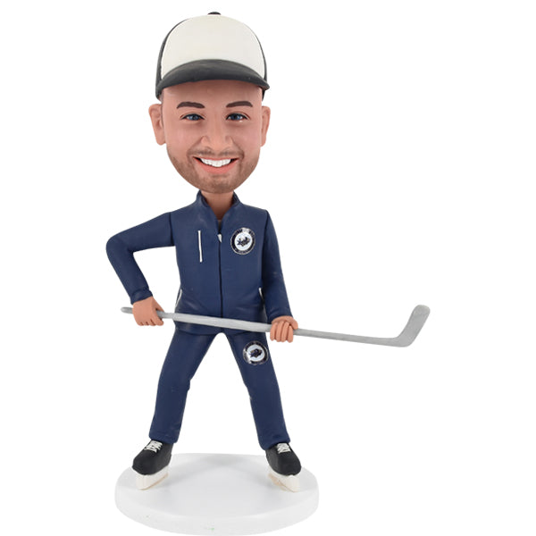 Custom Bobble Head Best Hockey Coach