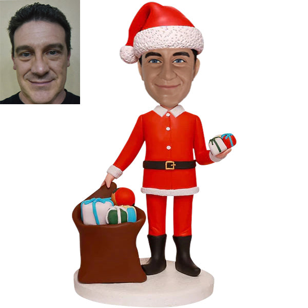 Santa Claus Bobblehead from Photo