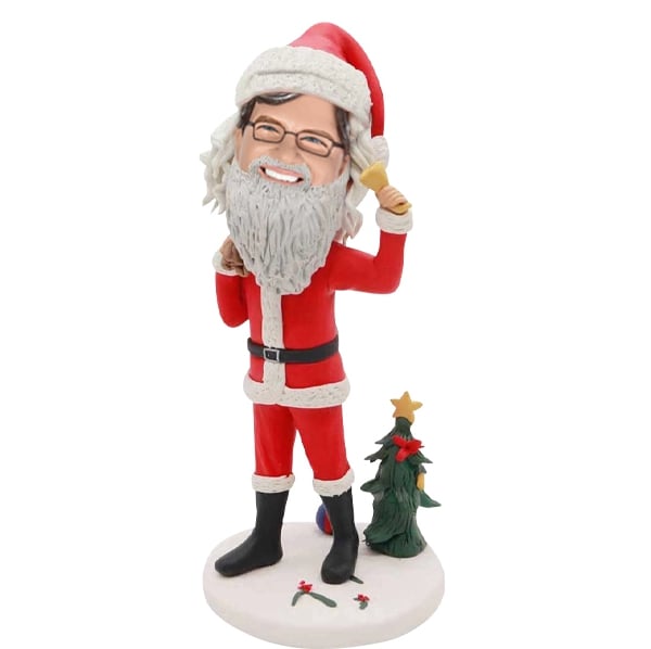 Custom Santa Claus Bobblehead Christmas