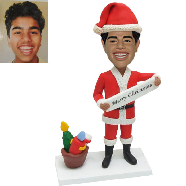 Christmas Custom Bobblehead Santa Claus