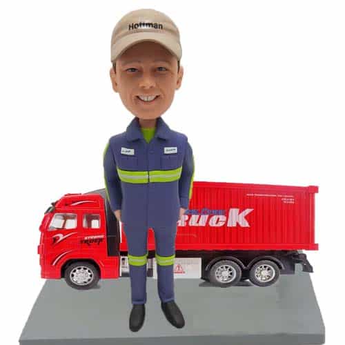 Custom bobbleheads trucker