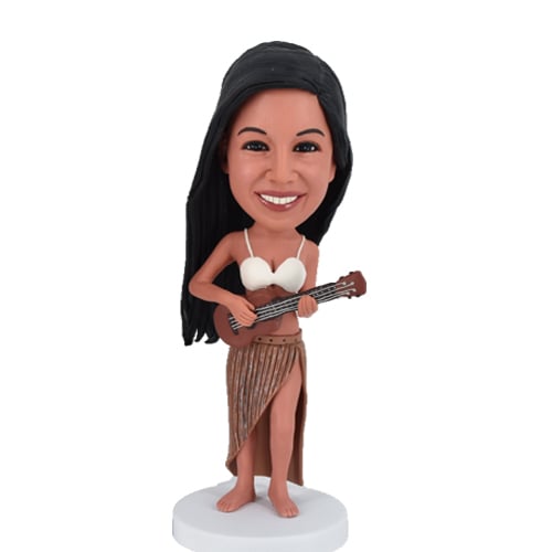 Ukulele Female bobblehead